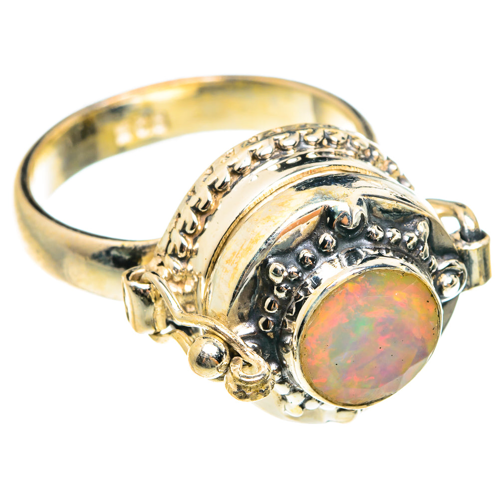 Ethiopian Opal Rings handcrafted by Ana Silver Co - RING76259