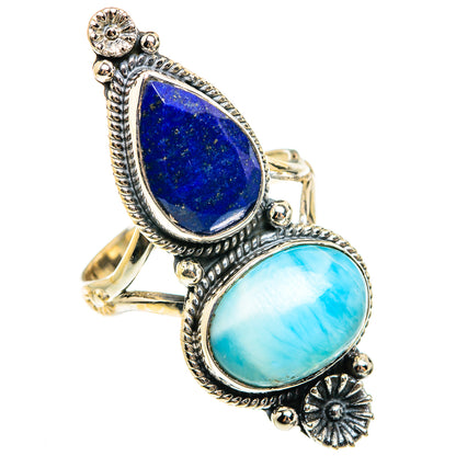 Larimar Rings handcrafted by Ana Silver Co - RING76265