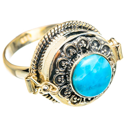 Larimar Rings handcrafted by Ana Silver Co - RING76267
