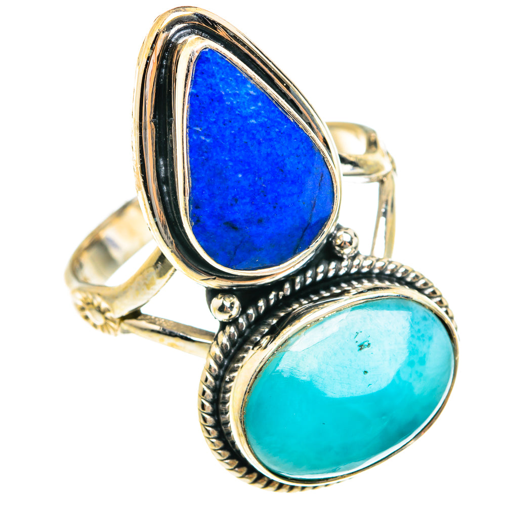 Larimar Rings handcrafted by Ana Silver Co - RING76269