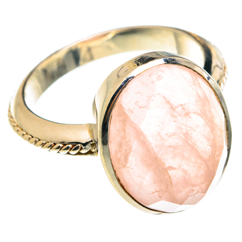 Rose Quartz Rings handcrafted by Ana Silver Co - RING76280