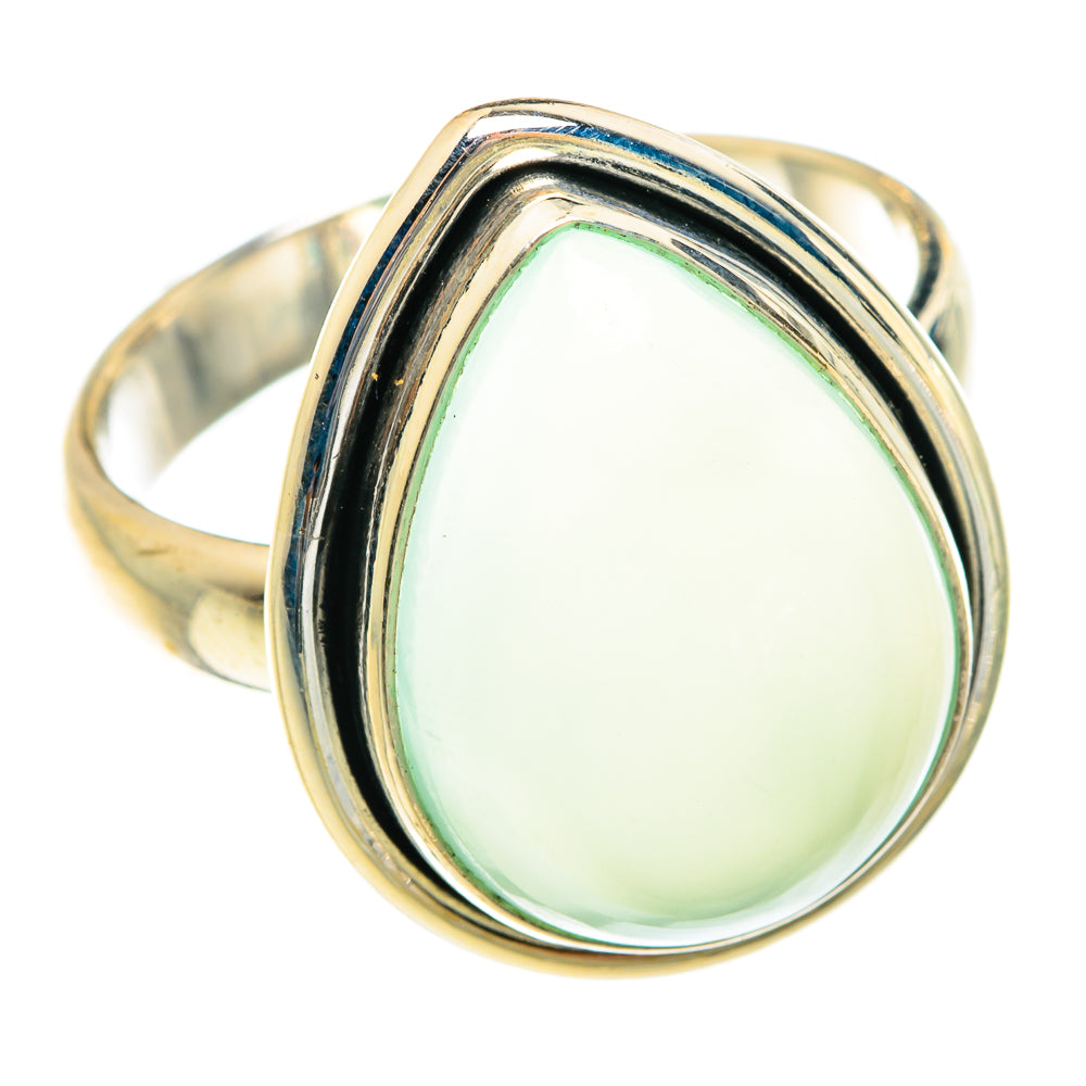 Prehnite Rings handcrafted by Ana Silver Co - RING76301
