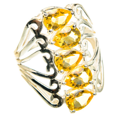 Citrine Rings handcrafted by Ana Silver Co - RING76305