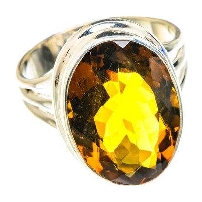 Mandarin Citrine Rings handcrafted by Ana Silver Co - RING76335