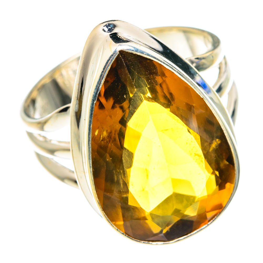 Mandarin Citrine Rings handcrafted by Ana Silver Co - RING76336