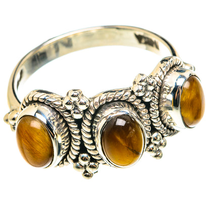 Tiger Eye Rings handcrafted by Ana Silver Co - RING76370