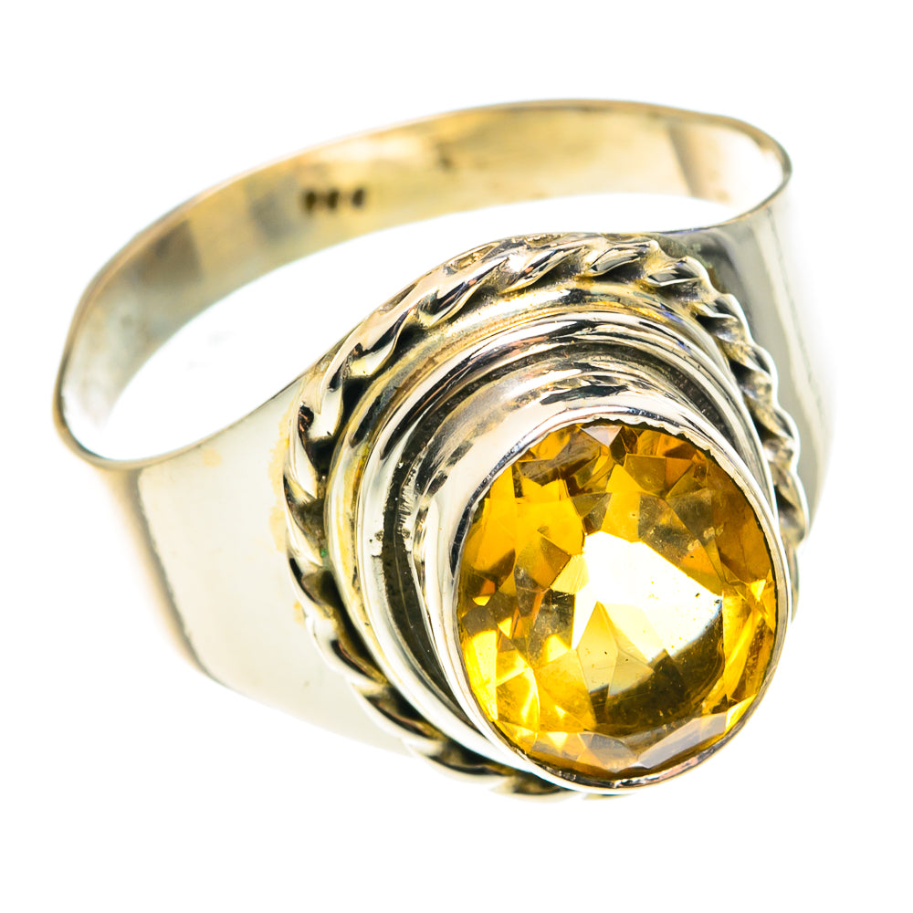 Citrine Rings handcrafted by Ana Silver Co - RING76372