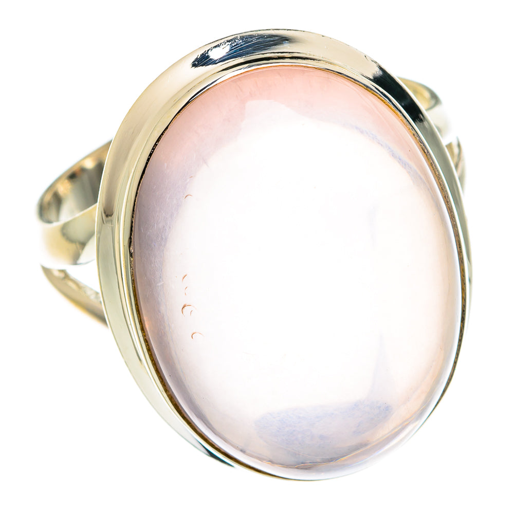Rose Quartz Rings handcrafted by Ana Silver Co - RING76375
