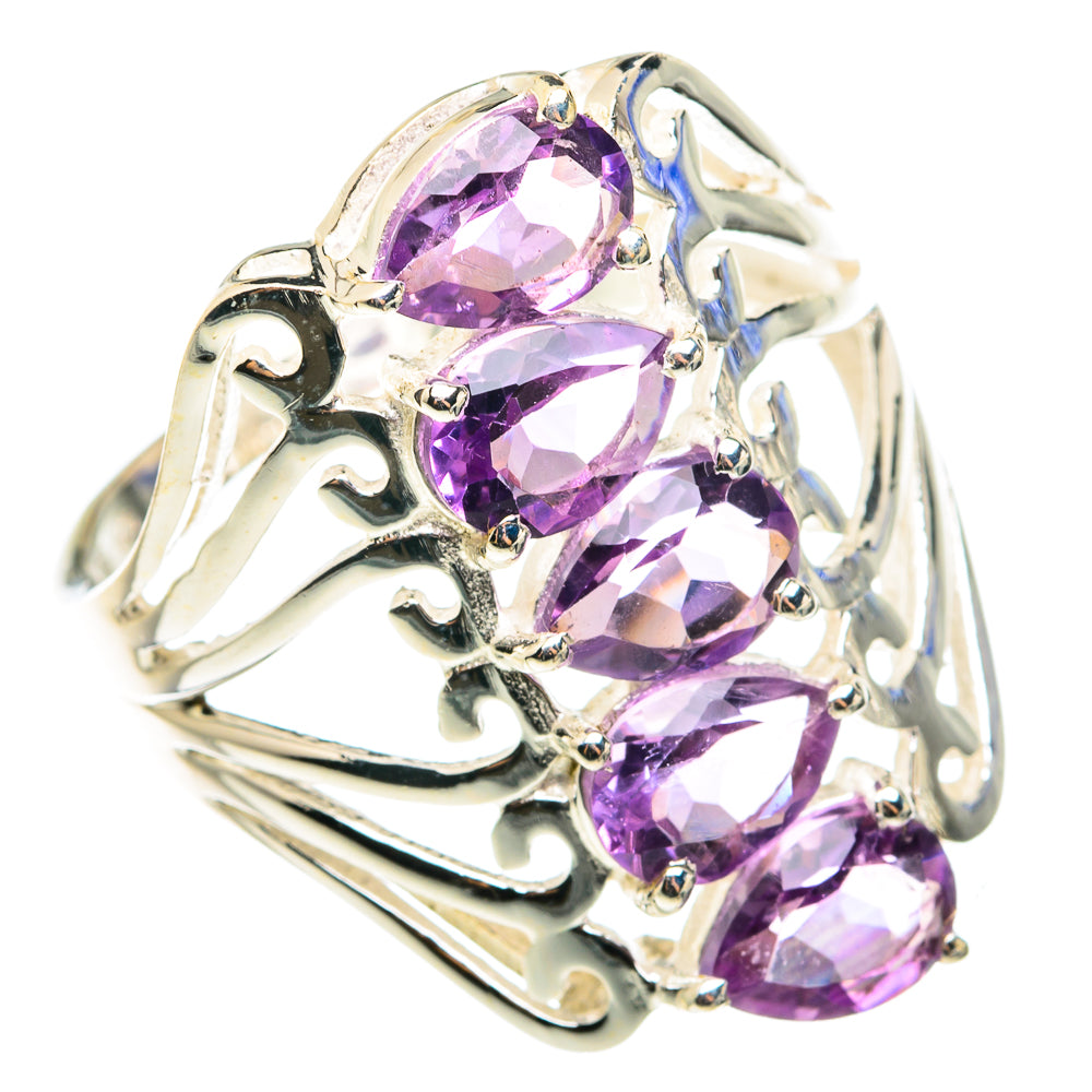 Amethyst Rings handcrafted by Ana Silver Co - RING76379