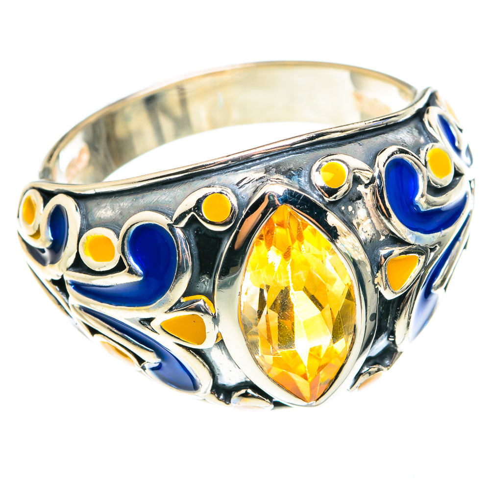Citrine Rings handcrafted by Ana Silver Co - RING76386