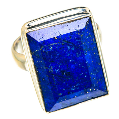 Lapis Lazuli Rings handcrafted by Ana Silver Co - RING76390