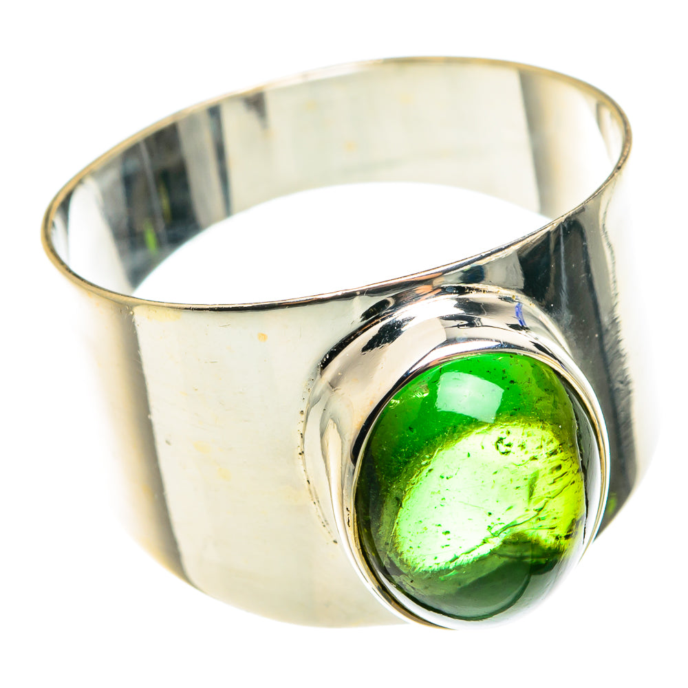 Green Aventurine Rings handcrafted by Ana Silver Co - RING76401