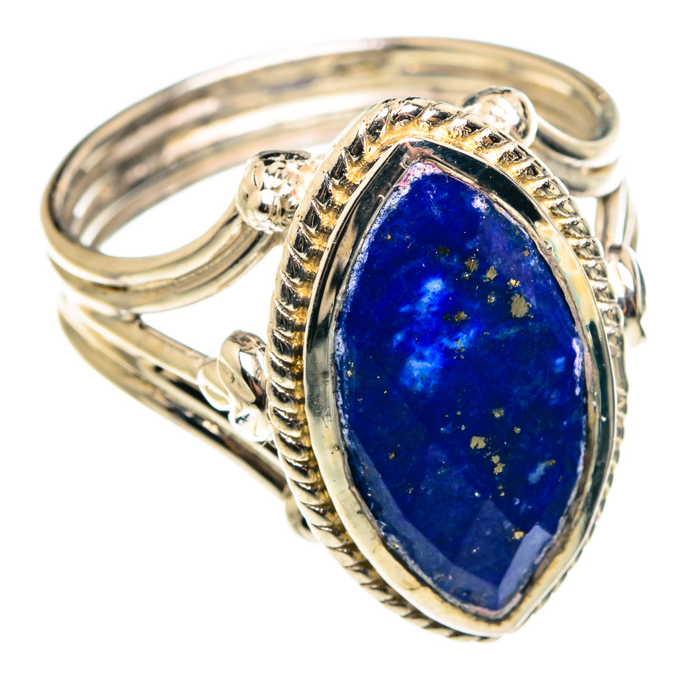 Lapis Lazuli Rings handcrafted by Ana Silver Co - RING76426