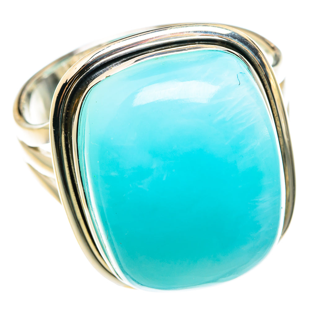 Larimar Rings handcrafted by Ana Silver Co - RING76427