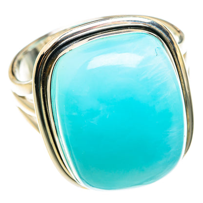 Larimar Rings handcrafted by Ana Silver Co - RING76427