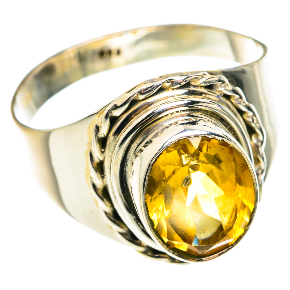 Citrine Rings handcrafted by Ana Silver Co - RING76432
