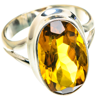 Mandarin Citrine Rings handcrafted by Ana Silver Co - RING76433