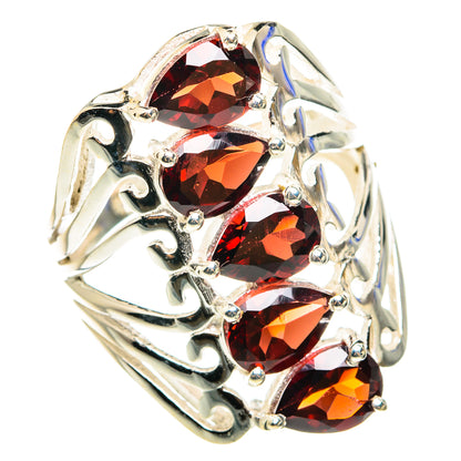 Garnet Rings handcrafted by Ana Silver Co - RING76437