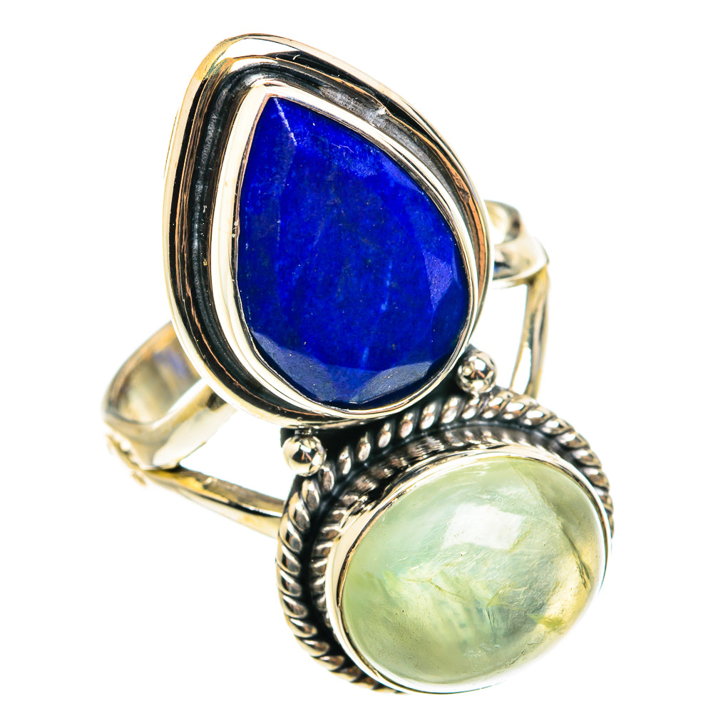 Lapis Lazuli Rings handcrafted by Ana Silver Co - RING76446