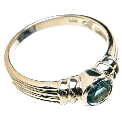 Blue Topaz Rings handcrafted by Ana Silver Co - RING76455