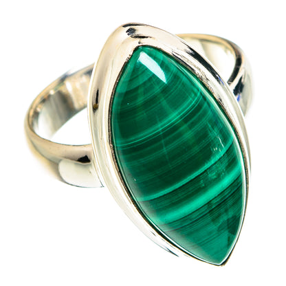 Malachite Rings handcrafted by Ana Silver Co - RING76460