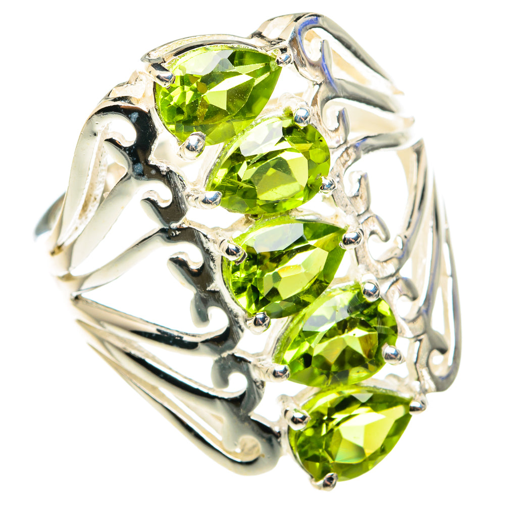 Peridot Rings handcrafted by Ana Silver Co - RING76461