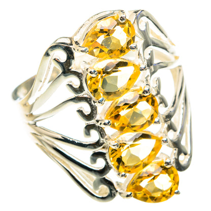Citrine Rings handcrafted by Ana Silver Co - RING76463