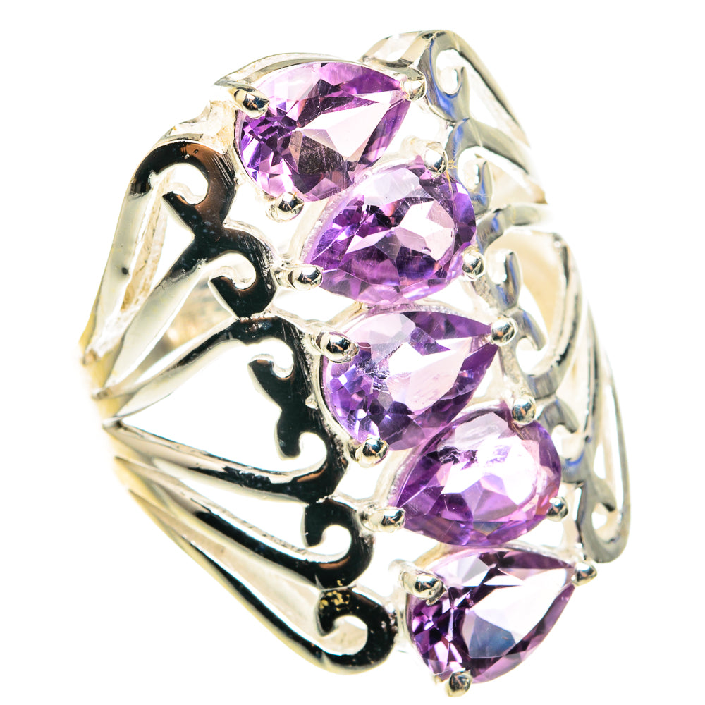 Amethyst Rings handcrafted by Ana Silver Co - RING76470