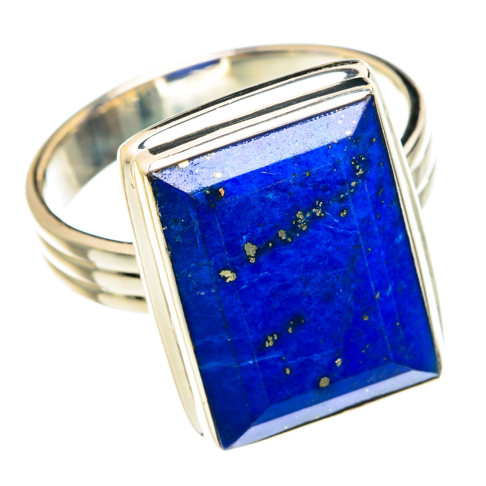 Lapis Lazuli Rings handcrafted by Ana Silver Co - RING76482