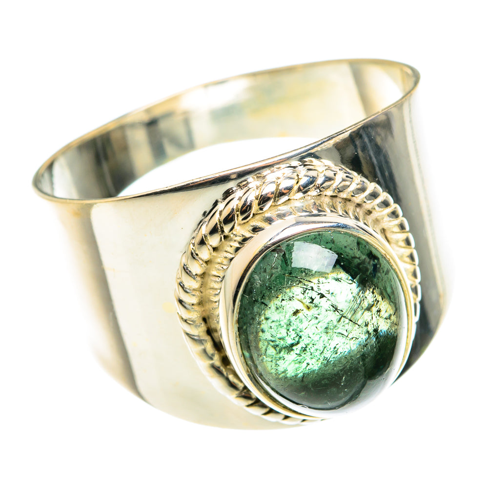Green Aventurine Rings handcrafted by Ana Silver Co - RING76489