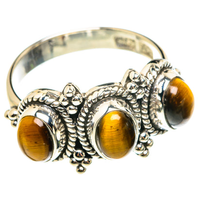 Tiger Eye Rings handcrafted by Ana Silver Co - RING76520