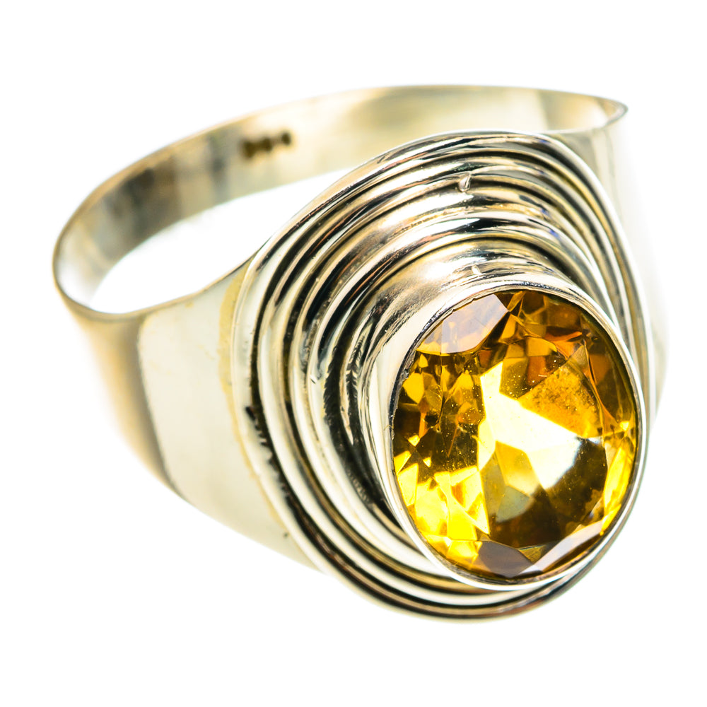 Citrine Rings handcrafted by Ana Silver Co - RING76522