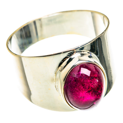 Pink Tourmaline Rings handcrafted by Ana Silver Co - RING76528