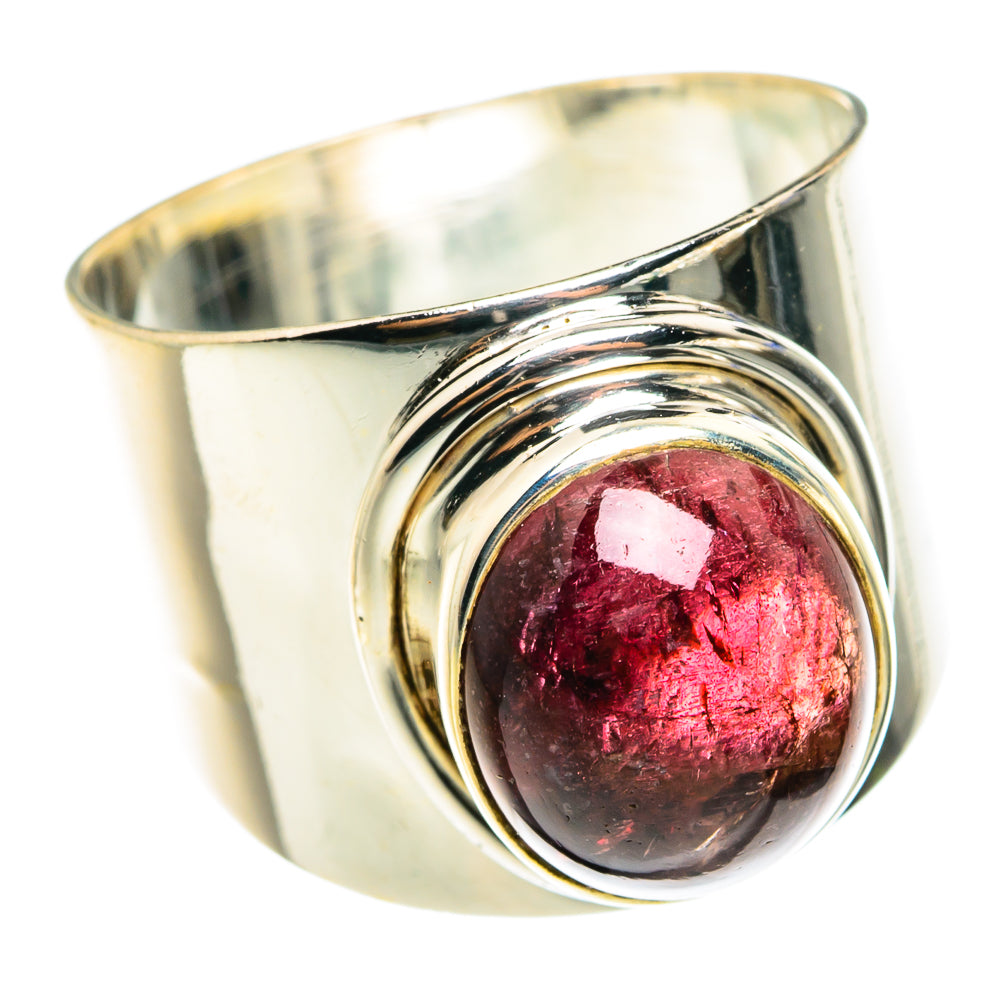 Pink Tourmaline Rings handcrafted by Ana Silver Co - RING76529