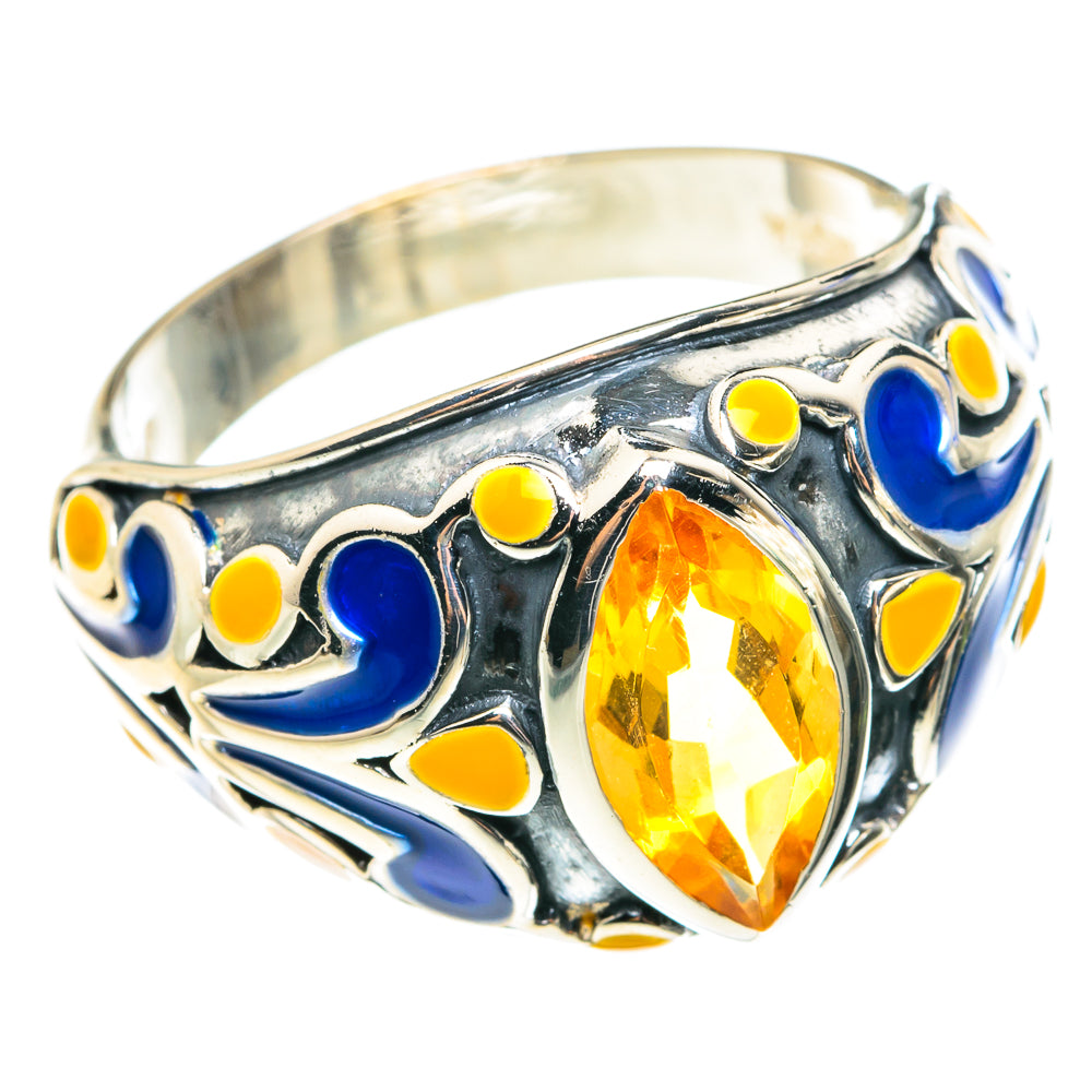 Citrine Rings handcrafted by Ana Silver Co - RING76547