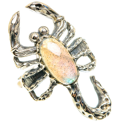 Labradorite Rings handcrafted by Ana Silver Co - RING76550