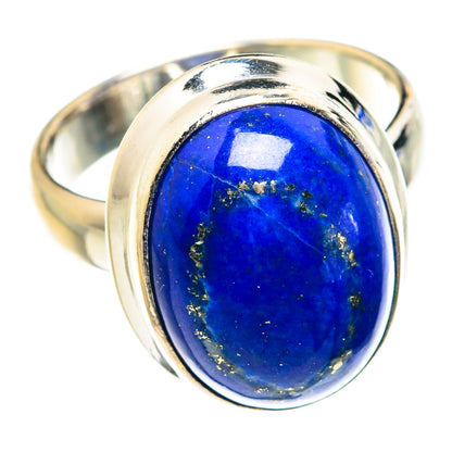 Lapis Lazuli Rings handcrafted by Ana Silver Co - RING76554