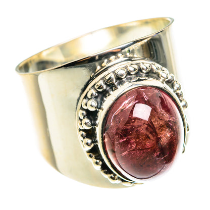 Pink Tourmaline Rings handcrafted by Ana Silver Co - RING76571