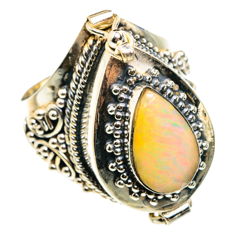 Ethiopian Opal Rings handcrafted by Ana Silver Co - RING76584