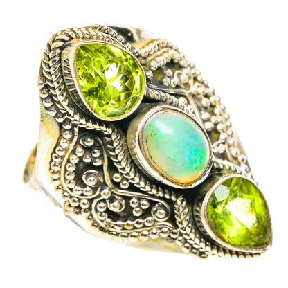 Ethiopian Opal Rings handcrafted by Ana Silver Co - RING76585
