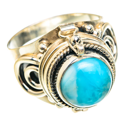 Larimar Rings handcrafted by Ana Silver Co - RING76595