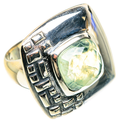 Prehnite Rings handcrafted by Ana Silver Co - RING76598