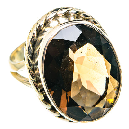 Smoky Quartz Rings handcrafted by Ana Silver Co - RING76601