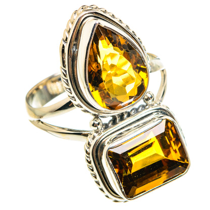 Mandarin Citrine Rings handcrafted by Ana Silver Co - RING76604