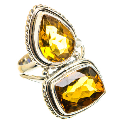 Mandarin Citrine Rings handcrafted by Ana Silver Co - RING76635