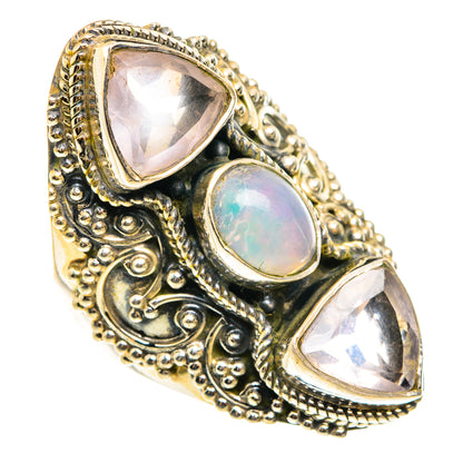 Ethiopian Opal Rings handcrafted by Ana Silver Co - RING76647
