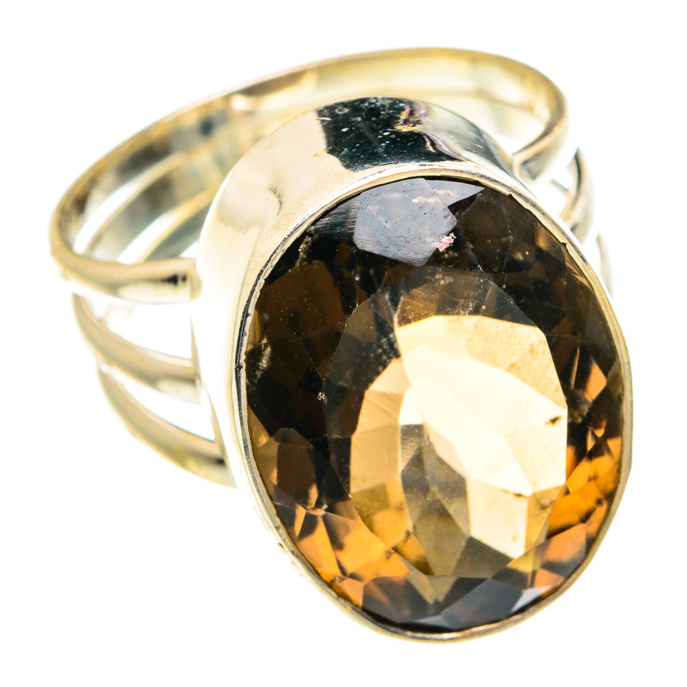 Smoky Quartz Rings handcrafted by Ana Silver Co - RING76658