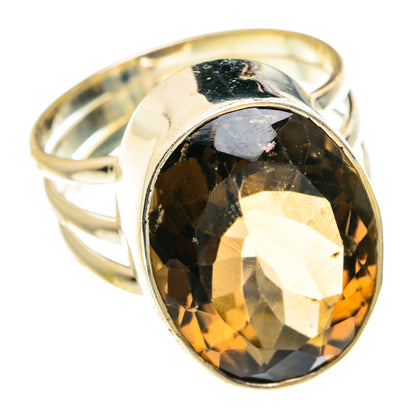 Smoky Quartz Rings handcrafted by Ana Silver Co - RING76658