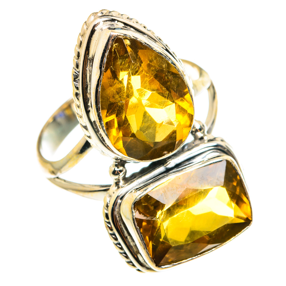 Mandarin Citrine Rings handcrafted by Ana Silver Co - RING76660