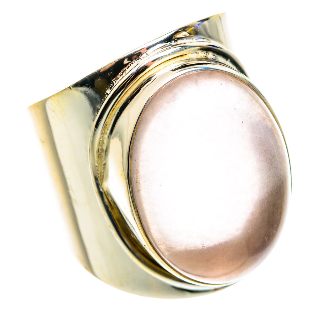 Rose Quartz Rings handcrafted by Ana Silver Co - RING76661
